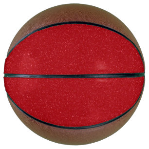 Ballon De Basket Cadeau de basketball en rouge tomate personnalisé
