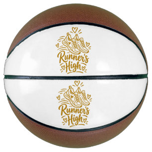 Ballon De Basket Cadeau de Coureur Élevé Mignon pour Amateur de Cou