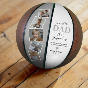 Ballon De Basket Cadeau de photo de beau-père Basketball
