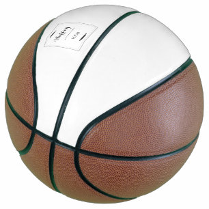 Ballon De Basket Cadeau Personnalisé Élégant de Mariage Moderne sur