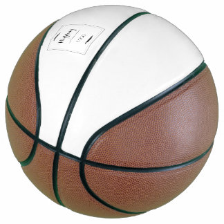 Ballon De Basket Cadeau Personnalisé Élégant de Mariage Moderne sur