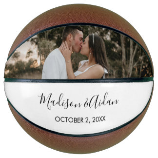 Ballon De Basket Cadeau photo Mariage personnalisé