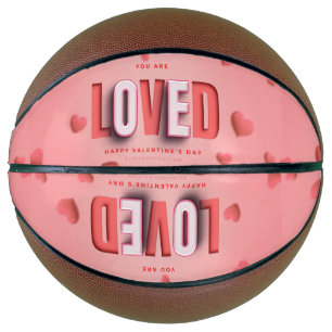 Ballon De Basket Cadeaux de la Saint-Valentin de SlipperyJoe's ton