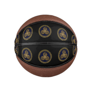 BALLON DE BASKET CELTIC SWIRLS CIRCLE MINI BASKETBALL
