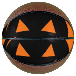 Ballon De Basket Citrouille noir
