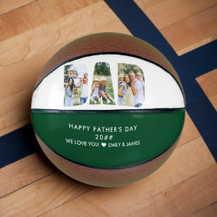 Ballon De Basket DAD Lettre découpée photo Collage texte personna