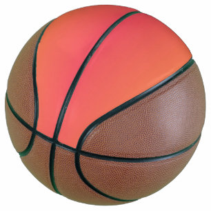 Ballon De Basket dégradé rose et orange