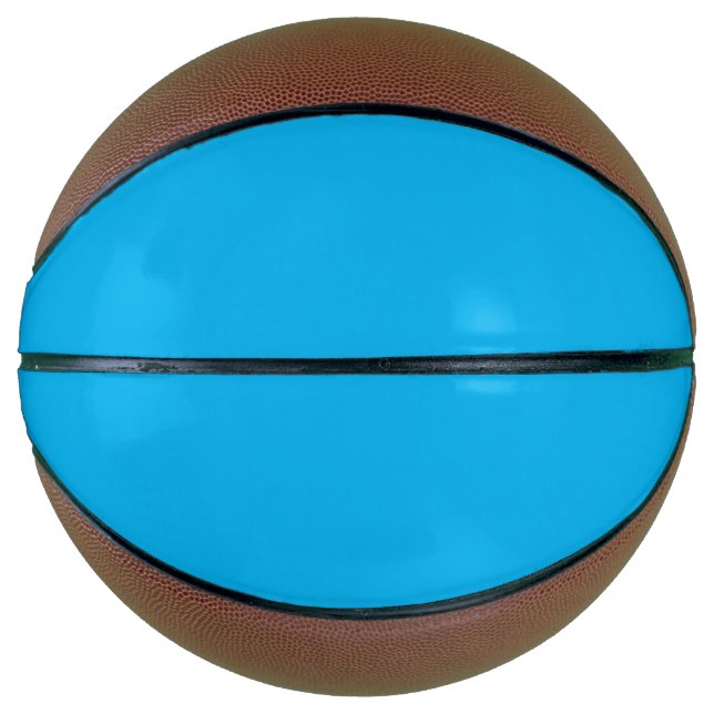 Ballon De Basket Denim Blue,Bleu de Fontaine,Méduse, (Devant)