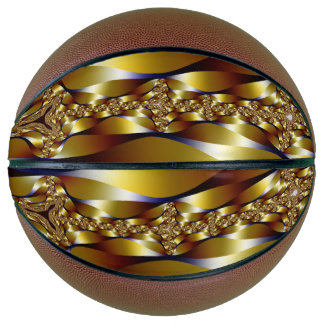Ballon De Basket Design d'or au basket