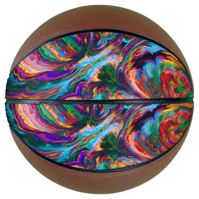 Ballon De Basket Dessin moderne de peintures (Devant)