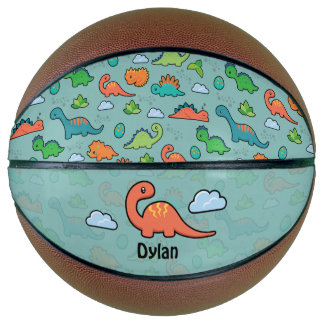 Ballon De Basket Dinosaure Fun