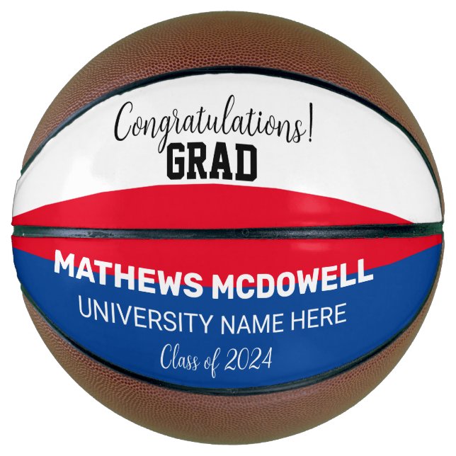 Ballon De Basket Diplôme universitaire (Devant)