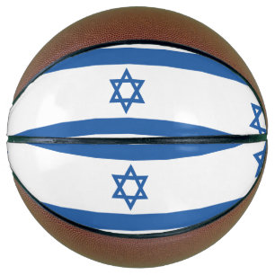 Ballon De Basket Drapeau Israël