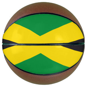 Ballon De Basket Drapeau jamaïcain
