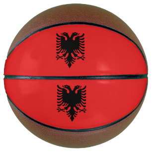 Ballon De Basket Drapeau patriotique albanais