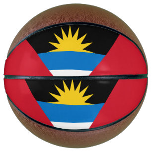 Ballon De Basket Drapeau patriotique d'Antigua-et-Barbuda