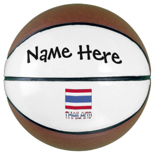 Ballon De Basket Drapeau thaïlandais personnalisé Thailand 