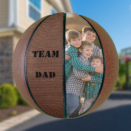 Ballon De Basket Équipe Papa Pour Fête des pères