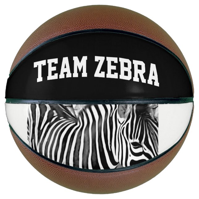 Ballon De Basket équipe zebra (Devant)
