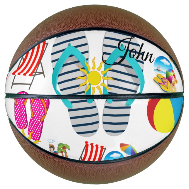Ballon De Basket Été de basket-ball (Devant)