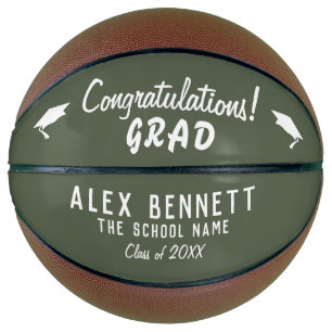 Ballon De Basket Félicitations Grad Chapeau de Remise des Diplômes