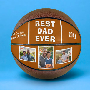 Ballon De Basket Fête des pères de collection photo de Best Dad Eve