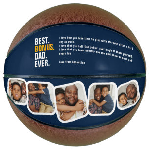 Ballon De Basket Fête des pères personnalisée Meilleur Bonus Papa