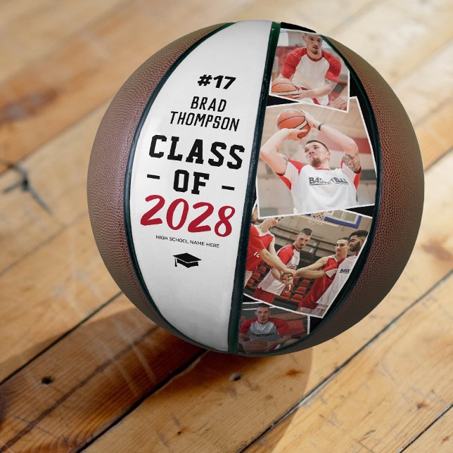 Ballon De Basket Graduation personnalisée - photo principale (Créateur téléchargé)