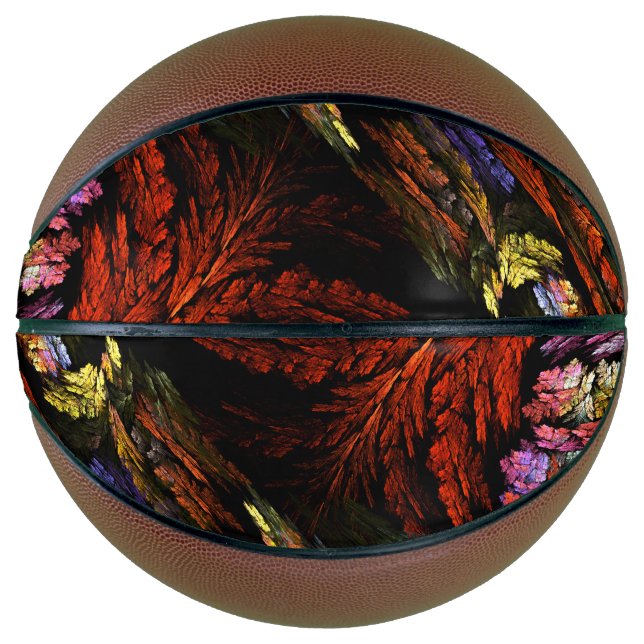 Ballon De Basket Harmonie des couleurs Art Abstrait (Devant)