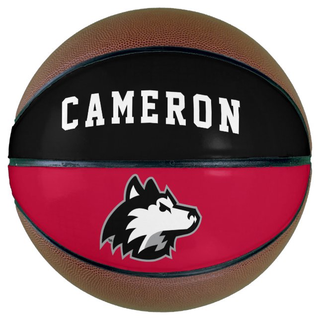 Ballon De Basket Huskies du nord de l'Illinois (Devant)