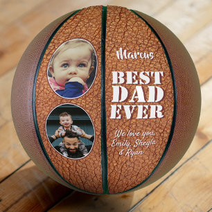 Ballon De Basket Imprimer meilleur papa Ever 2 photo Collage