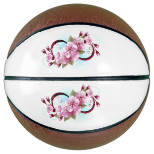 Ballon De Basket Infinité avec les fleurs Sakura