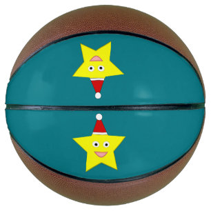 Ballon De Basket Joyeux petit Noël Star Basketballs