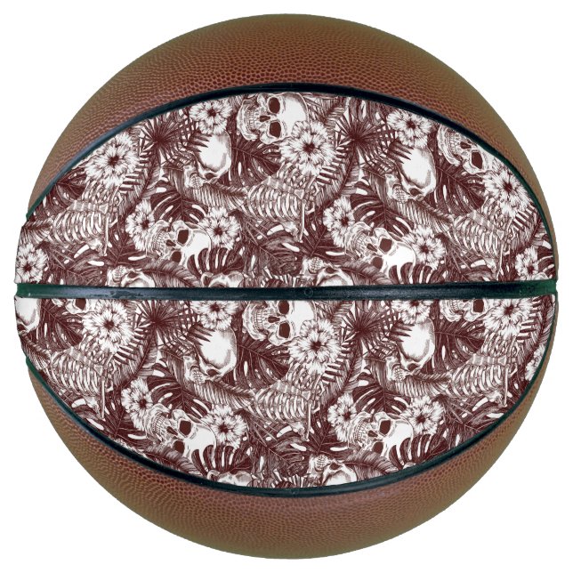 Ballon De Basket Jungle Skuls Basketball (Devant)