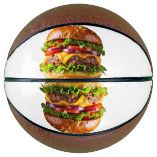 Ballon De Basket Le cheeseburger appétissant de SlipperyJoe crousti