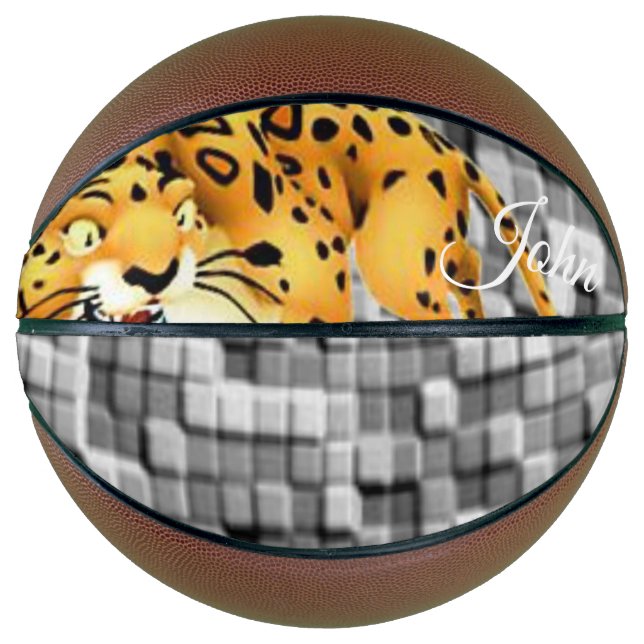 Ballon De Basket Leopard de basket (Devant)