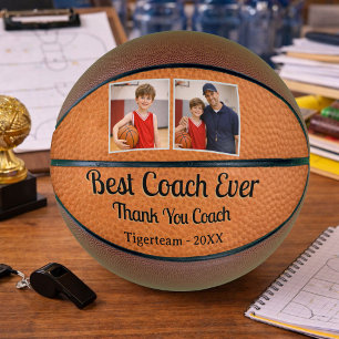 Ballon De Basket Meilleur Entraîneur Cadeau de Remerciement 2 Photo