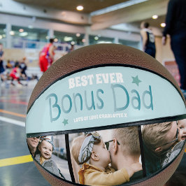 Ballon De Basket Meilleur papa de bonus jamais | 3 Collage photo