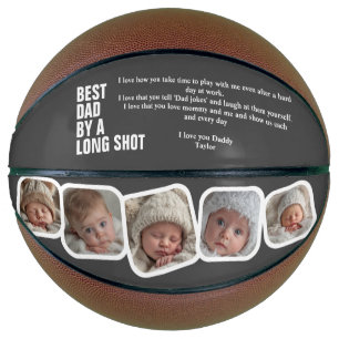 Ballon De Basket Meilleur Papa de loin pour la Fête des Pères perso