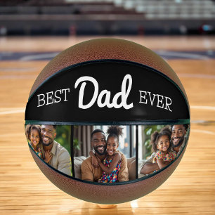 Ballon De Basket Meilleur papa jamais Cool Photo Instagram tendance