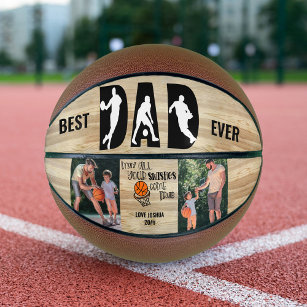 Ballon De Basket Meilleur Papa Jamais Souffle Vrai 2 Photo Basketba