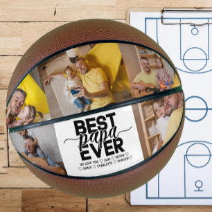 Ballon De Basket Meilleure Fête des pères Papa Ever & Simple Family