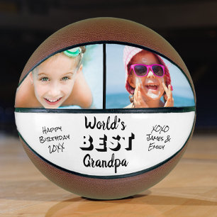 Ballon De Basket Meilleure photo de grand-père au monde
