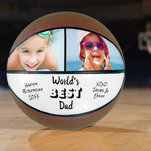 Ballon De Basket Meilleure photo de papa au monde