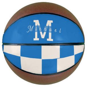 Ballon De Basket Monogramme Classique Personnalisé