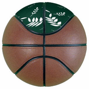 Ballon De Basket motif de feuille