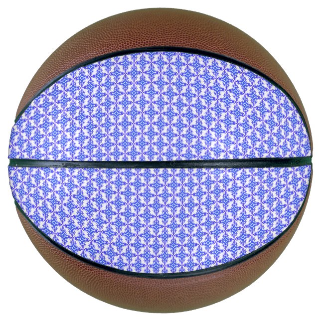 Ballon De Basket Motif Floral Design (Devant)