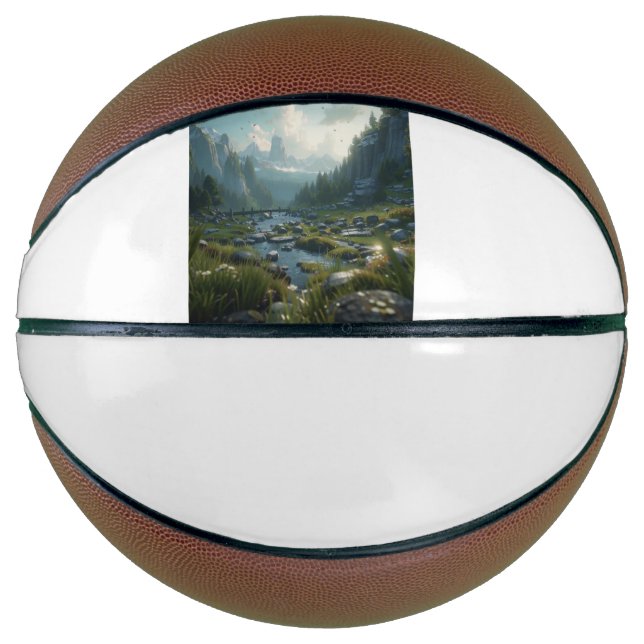 Ballon De Basket Nature 21. (Devant)