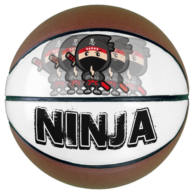 Ballon De Basket Ninja Boy (Devant)