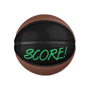 Ballon De Basket Noir note mini basket-ball